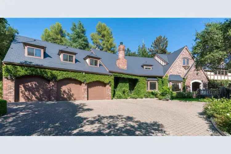 Rent a Gated English Tudor Home in La Canada Flintridge with Luxury Features