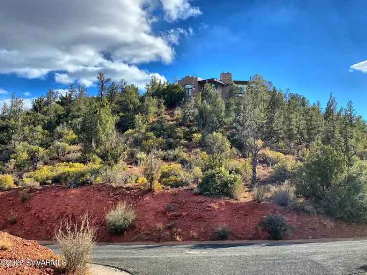 Buy Vacant Lot in Sedona Jordan Park with Stunning Red Rock Views