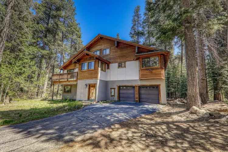 Buy Waterfront Home Summit Creek with Donner Lake Views