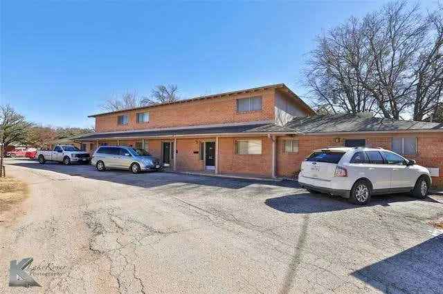 Investment Opportunity Rent Apartment Abilene TX with 44 Units and Parking