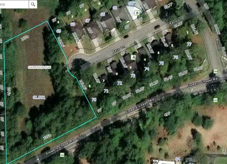 Build Opportunity Rent Land Corner Lot in Excellent Location