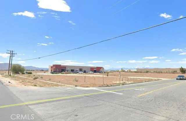 Land For Sale in 13492, Central Road, Apple Valley, California