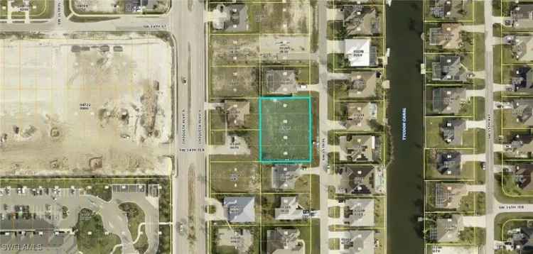 Land For Sale in 3410, Southwest 15th Place, Cape Coral, Florida