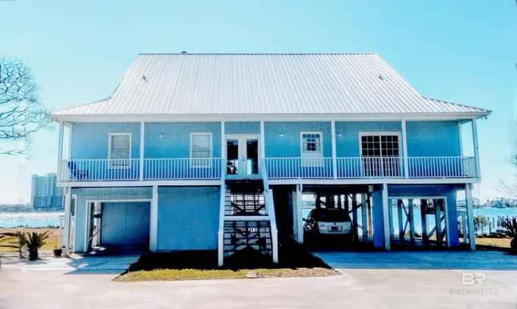 Buy True Waterfront Home Near Gulf of Mexico with Renovation Potential