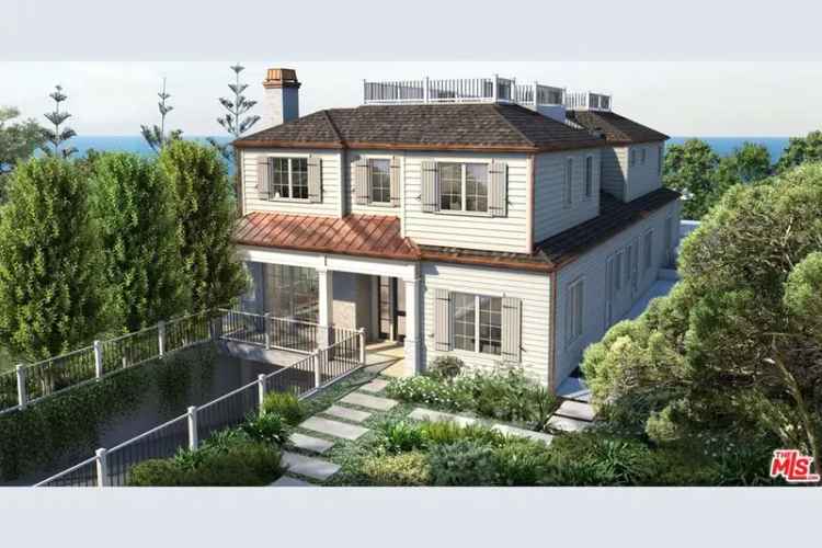 Pre Purchase New Construction Home in Pacific Palisades with 6 Bedrooms and Pool