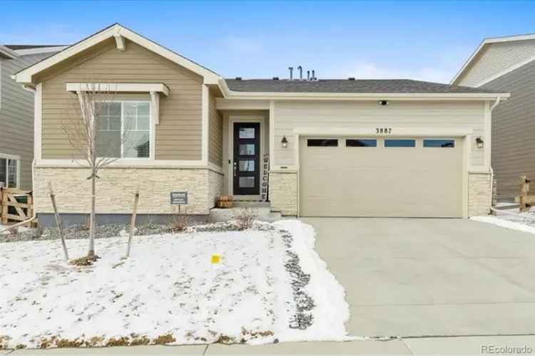 Buy Beautiful One Level Home in Aurora Highlands with Premium Features