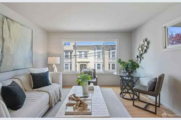 4 Unit Building For Sale in Eureka Valley with Downtown Views and Garage