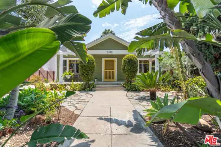 Buy bungalow in Hollywood Studio District with garden and historic charm