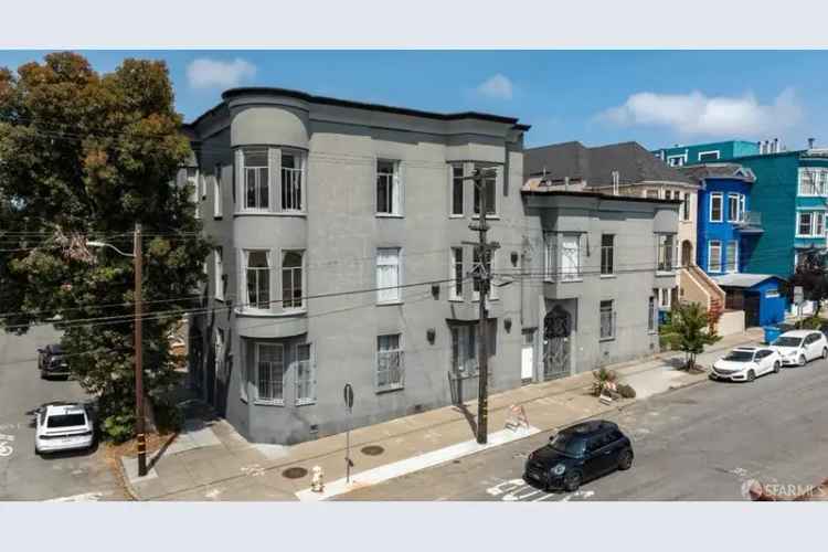 Buy multi family building with investment potential in Hayes Valley San Francisco