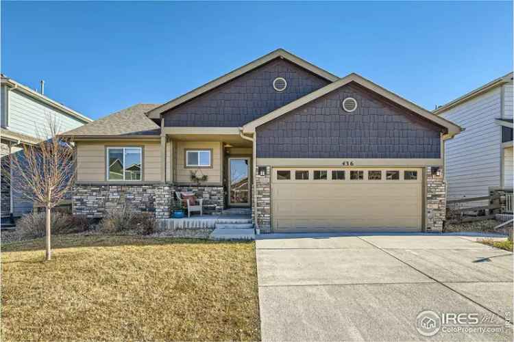 Buy Ranch Style Home in Berthoud with Spacious Layout and Outdoor Patio