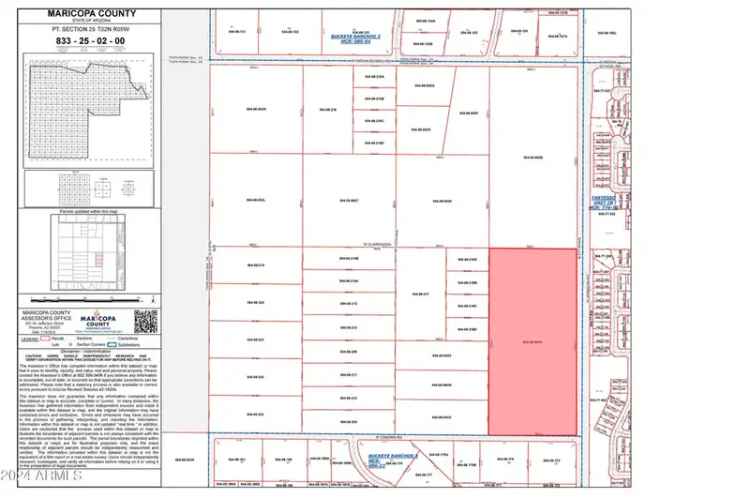 Control Large Acreage Parcel for Sale in Buckeye with Development Potential