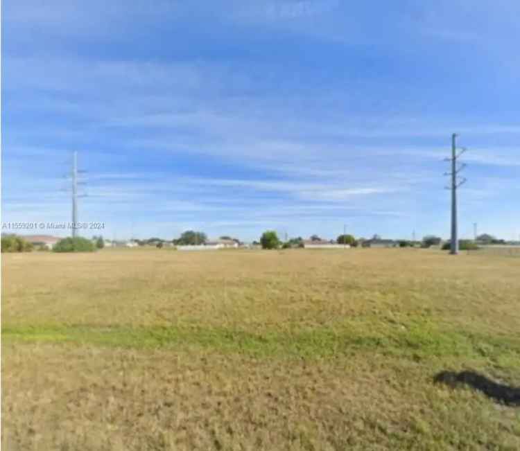 Land For Sale in 711, El Dorado Boulevard North, Cape Coral, Florida