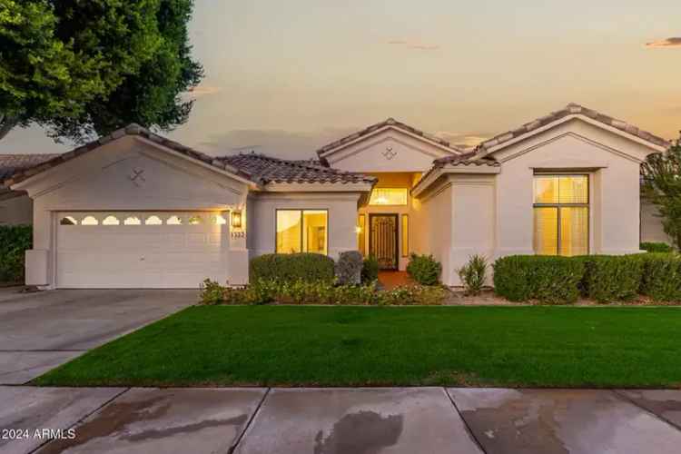 Buy Golf Course Lot Home in Chandler AZ with Stunning Views and Luxury Features