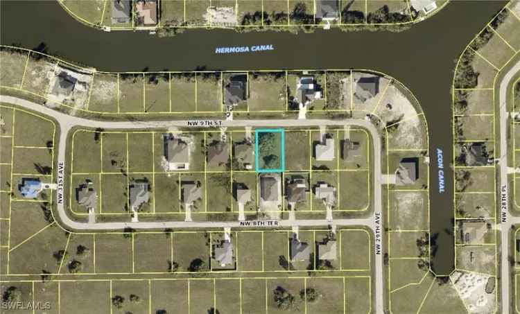 Land For Sale in 2912, Northwest 9th Street, Cape Coral, Florida