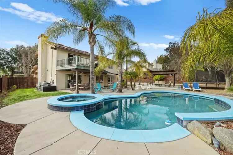 Buy Two Story House in Temecula with Pool Spa and Stunning Views