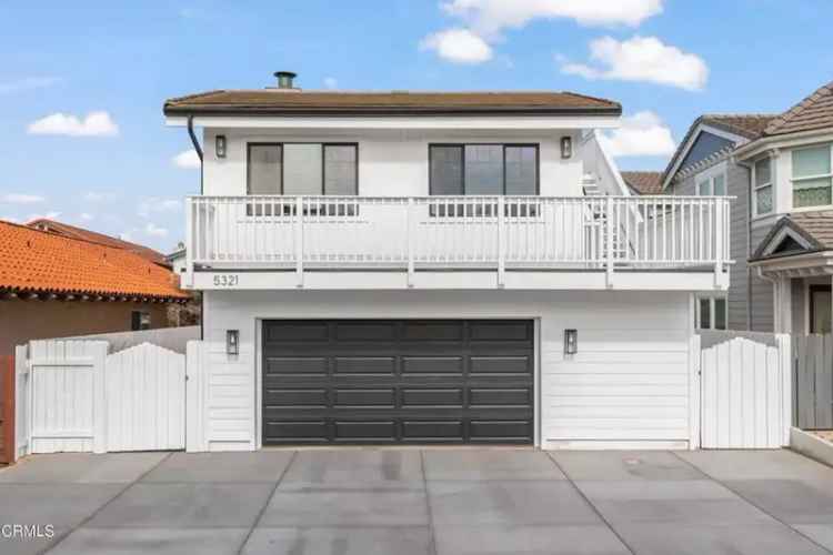 Buy Beach Home in Oxnard Shores with Rooftop Deck and Spacious Living Areas