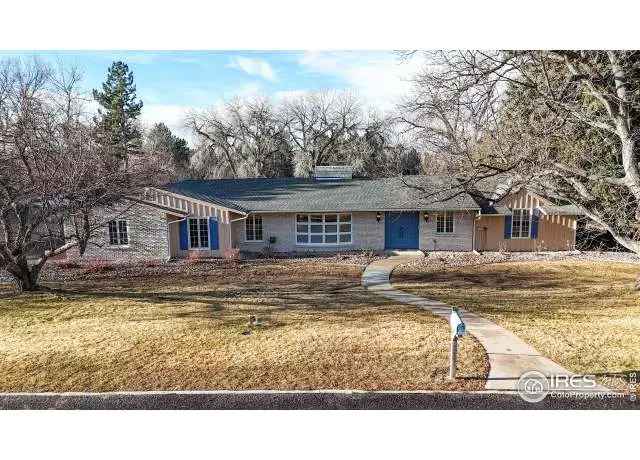 Land For Sale in Fort Collins, Colorado