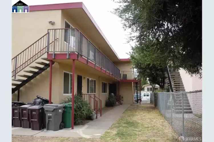 Invest in Four Units Apartment with High Cap Rate in Well-Maintained Condition