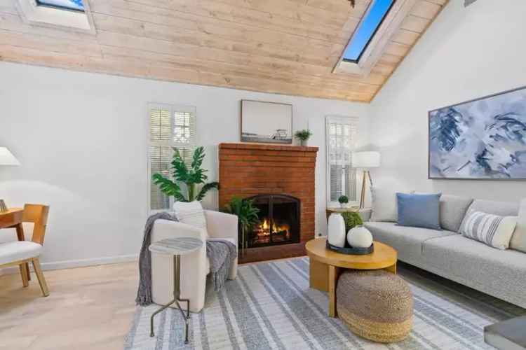 Rent bright single story home in Santa Cruz with private backyard oasis