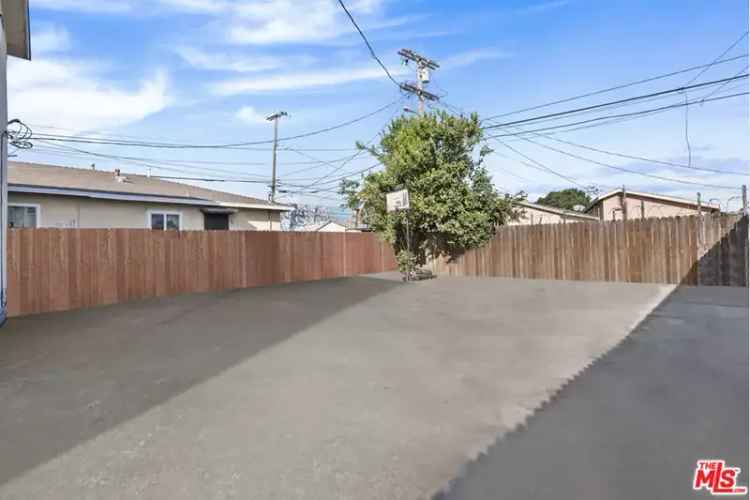 Acquire Rent-Boosting Four-Unit Building in South Los Angeles