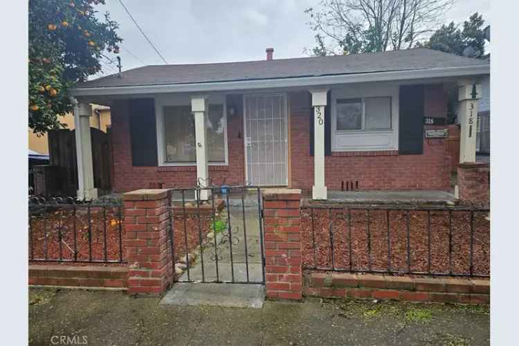 Duplex for Sale in Burbank San Jose with Investment Potential