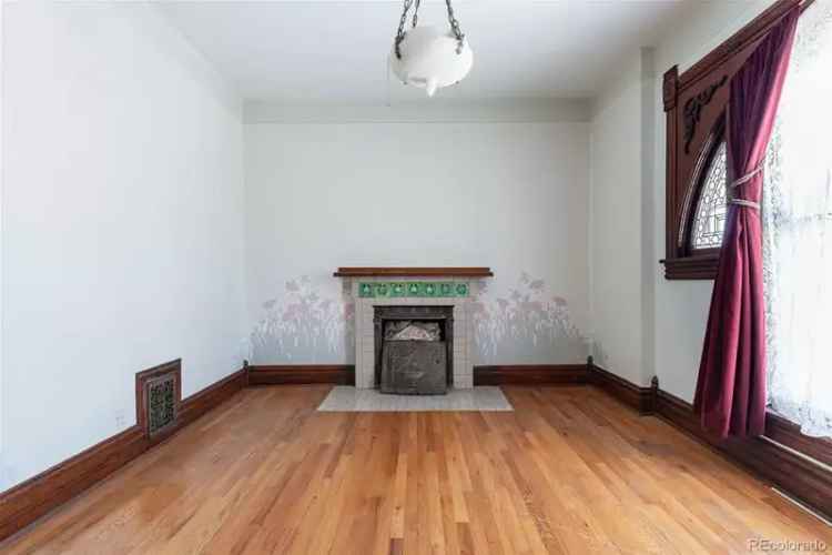 Buy Queen Anne Style Victorian Home in Speer Wash Park with Character