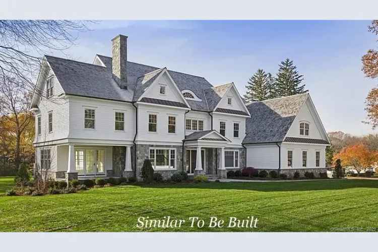 To Be Built Buy Nantucket Style Home with Modern Touches