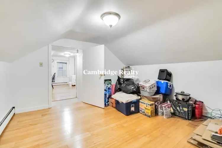 Rent Apartment Unit 3 Bed 1 Bath in Cambridge with Backyard and Hardwood Floors