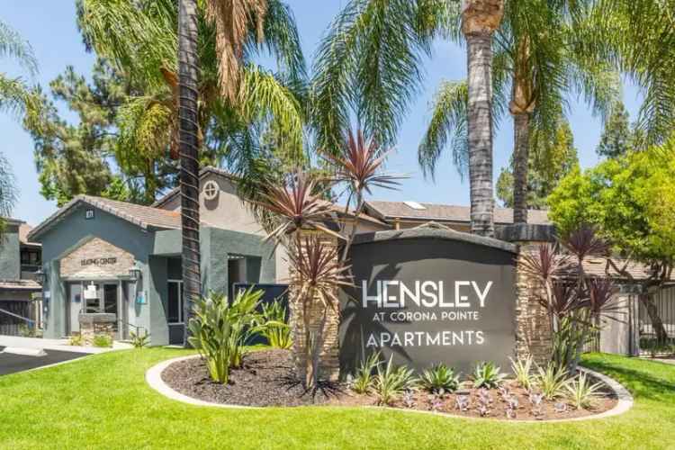 Rent Apartments in Resort Style Community at Hensley at Corona Pointe