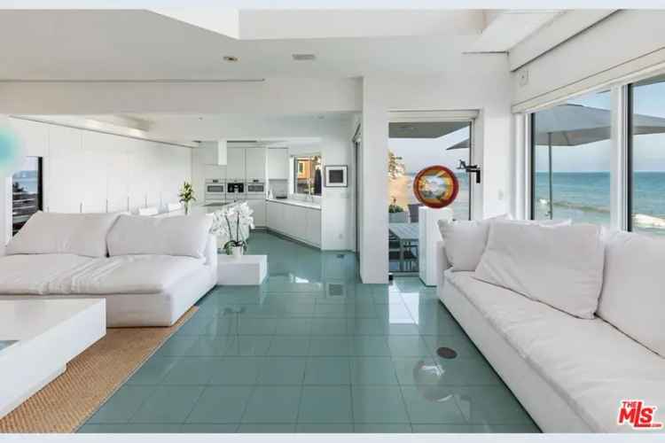 Buy Beach House in Malibu with Spectacular Ocean Views and Luxurious Features