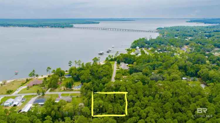 Buy Land Lillian 1 Acre Near Perdido Bay with Beautiful Trees