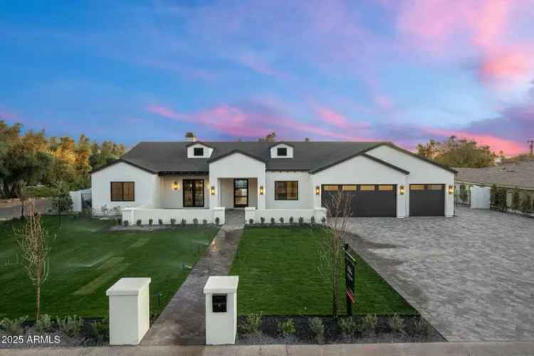 Buy Modern Farmhouse in Arcadia with Pool and Spa Features