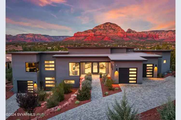 Luxury buy house in Sedona with stunning Red Rock views