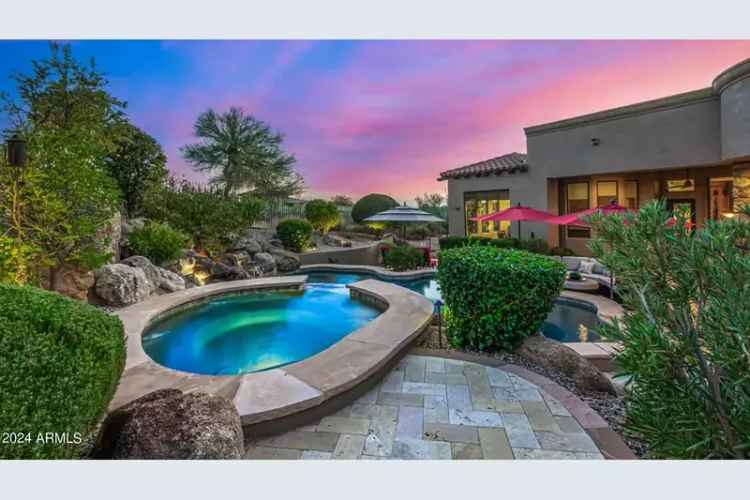 Luxury Custom Home for Sale in North Scottsdale with High-End Features