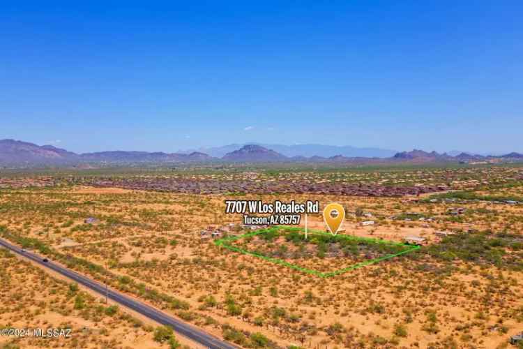 Buy Desert Lot in Tucson with Panoramic Mountain Views and Utilities