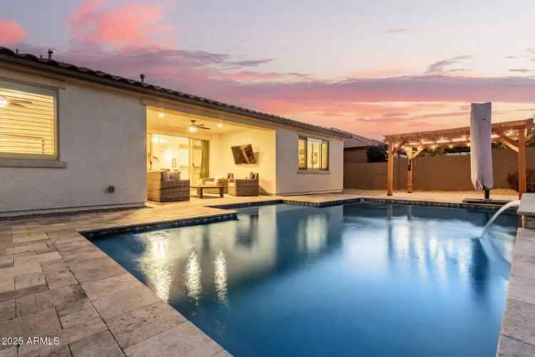 Stunning Single Level Home for Sale in Zanjero Trails with Pool and RV Garage