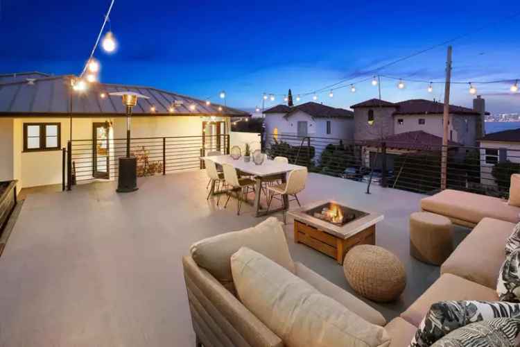 Buy Mid Century Home in Point Loma with Stunning Views and Modern Finishes