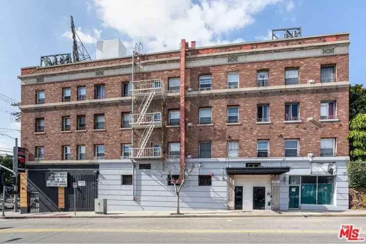 Mixed Use Investment Buy Lewelleyn Manor Apartments Los Angeles