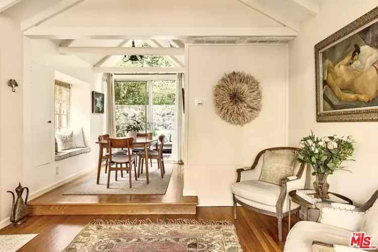 Buy English Cottage in Beachwood Canyon with Lush Garden and Modern Upgrades