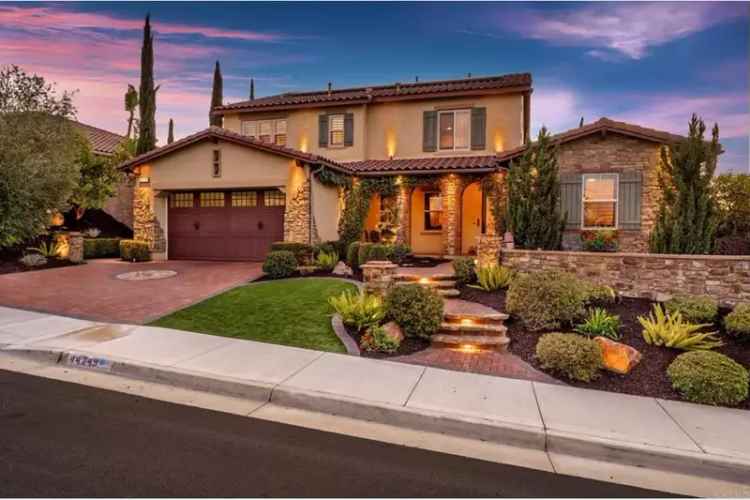 Buy Italianate Villa in Morgan Hill Temecula Wine Country with Luxurious Features