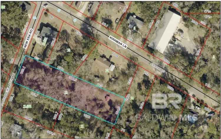 Buy Land in Fairhope with Wooded Lot Near Downtown