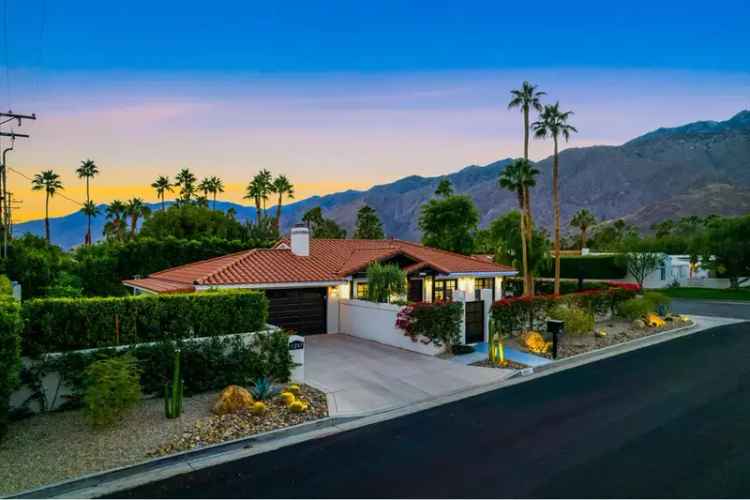 Buy House in Palm Springs with Pool and Mountain Views