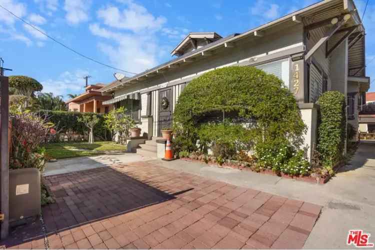 Buy Single Story Home in West Adams Historical District with Spacious Backyard