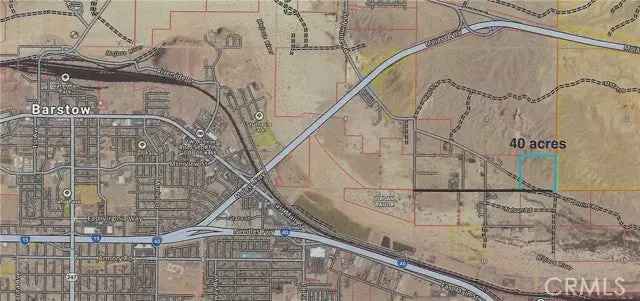 Land For Sale in Barstow, California