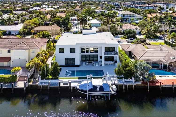 Luxury Rent Waterfront House in Delray Beach with Stunning Intracoastal Views