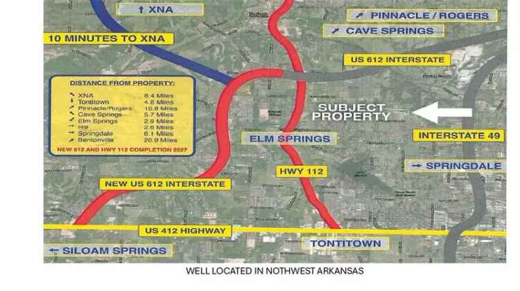 Land For Sale in 3194, North Pinkley Road, Springdale, Arkansas