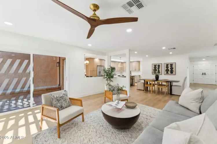 Buy Updated Single Level Townhouse in McCormick Ranch with Luxury Features