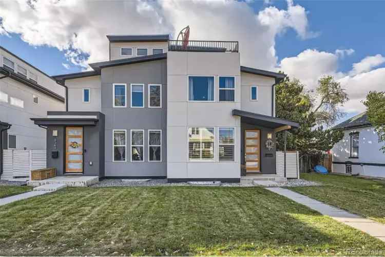 Buy paired home in South Broadway with modern features and low maintenance