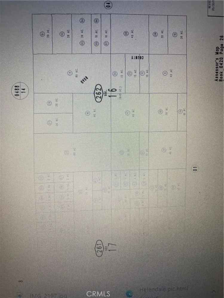 Land For Sale in California