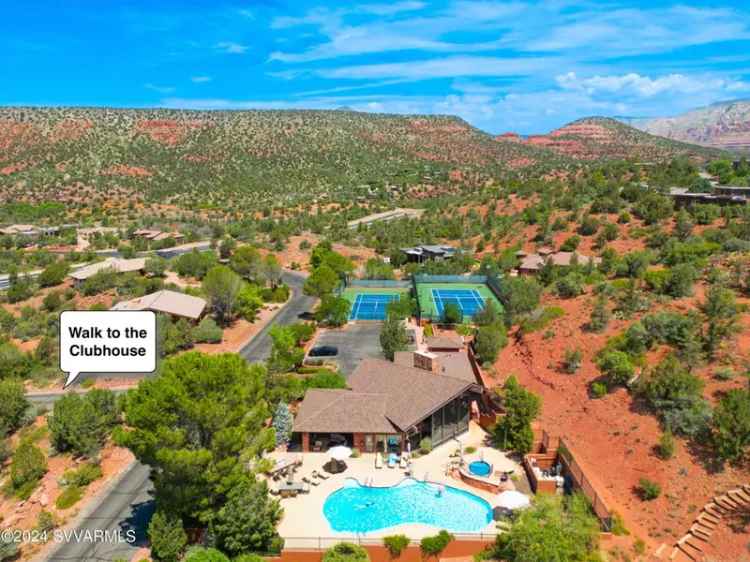 Buy Lot in Sedona with Stunning Elephant Butte Views and Amenities